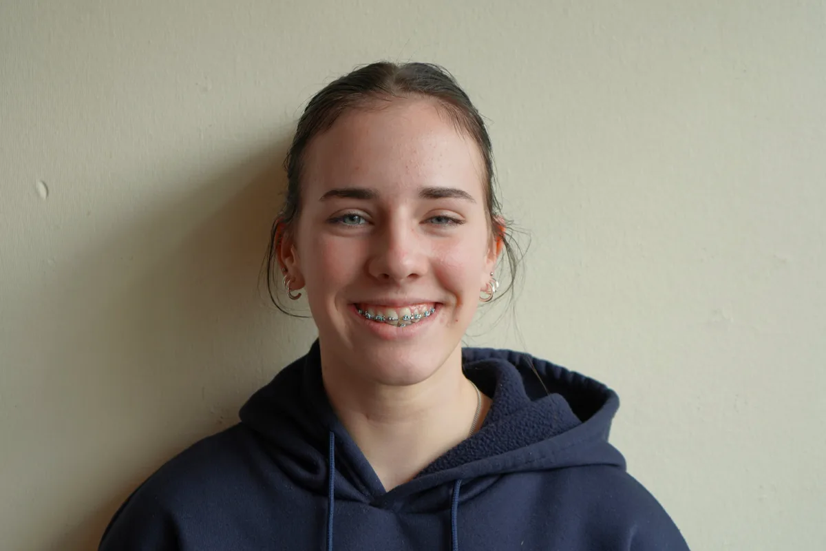 Sie absolvierte die Gymi-Prüfung nach der 2. Sek.