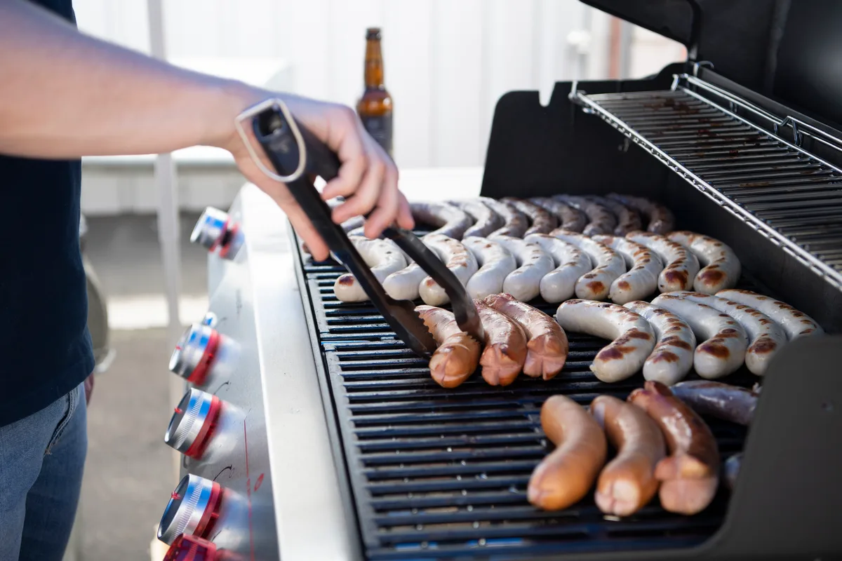 Auch in Weisslingen ist die Versorgung mit Lebensmitteln gewährleistet, wie dieses Bild von der Gewerbeschau belegt. (Archiv) Eindrücke von der Gewerbeschau Wislig.