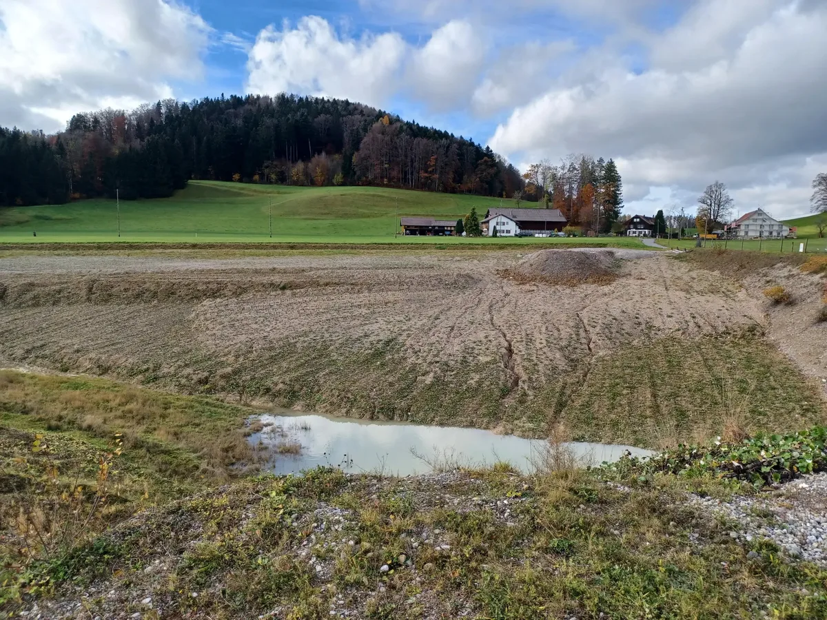 Die Landschaft bei Schalchen wird sich für einige Jahre stark verändern.