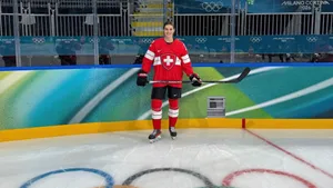 28931990-1 Für Eishockey-Nationalstürmerin Sinja Leemann aus Gossau sind es die zweiten Olympischen Spiele.