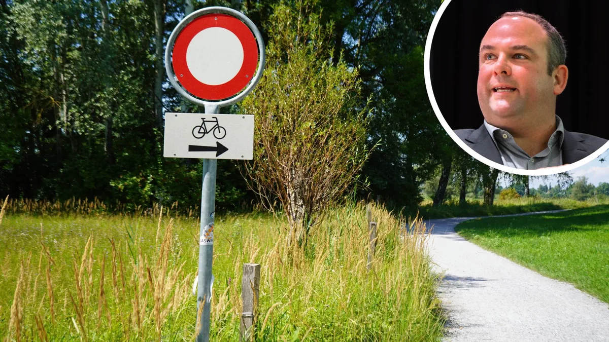 Für den Bau eines Veloweges braucht es zuweilen Kulturland – und da ergeben sich dann grundsätzliche Gewichtungsfragen. Für den Bau eines Veloweges braucht es zuweilen Kulturland – und da ergeben sich dann grundsätzliche Gewichtungsfragen.