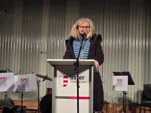 Stadtpräsidentin Barbara Thalmann blickt am Neujahrsapéro auf ein spannendes Jahr zurück. Stadtpräsidentin Barbara Thalmann blickt am Neujahrsapéro auf ein spannendes Jahr zurück.
