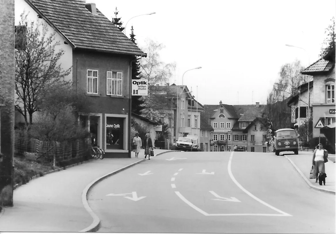 Usterstrasse 30 im Jahr 1975 in Dübendorf.