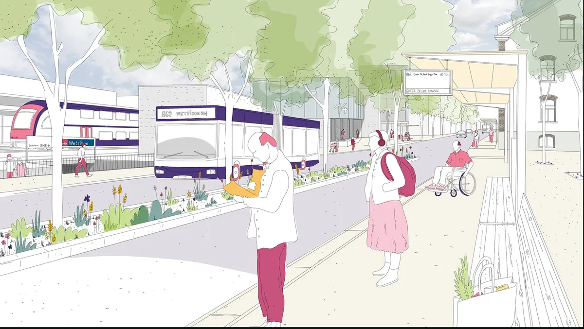 So soll das Bahnhofsareal in der Zukunft aussehen