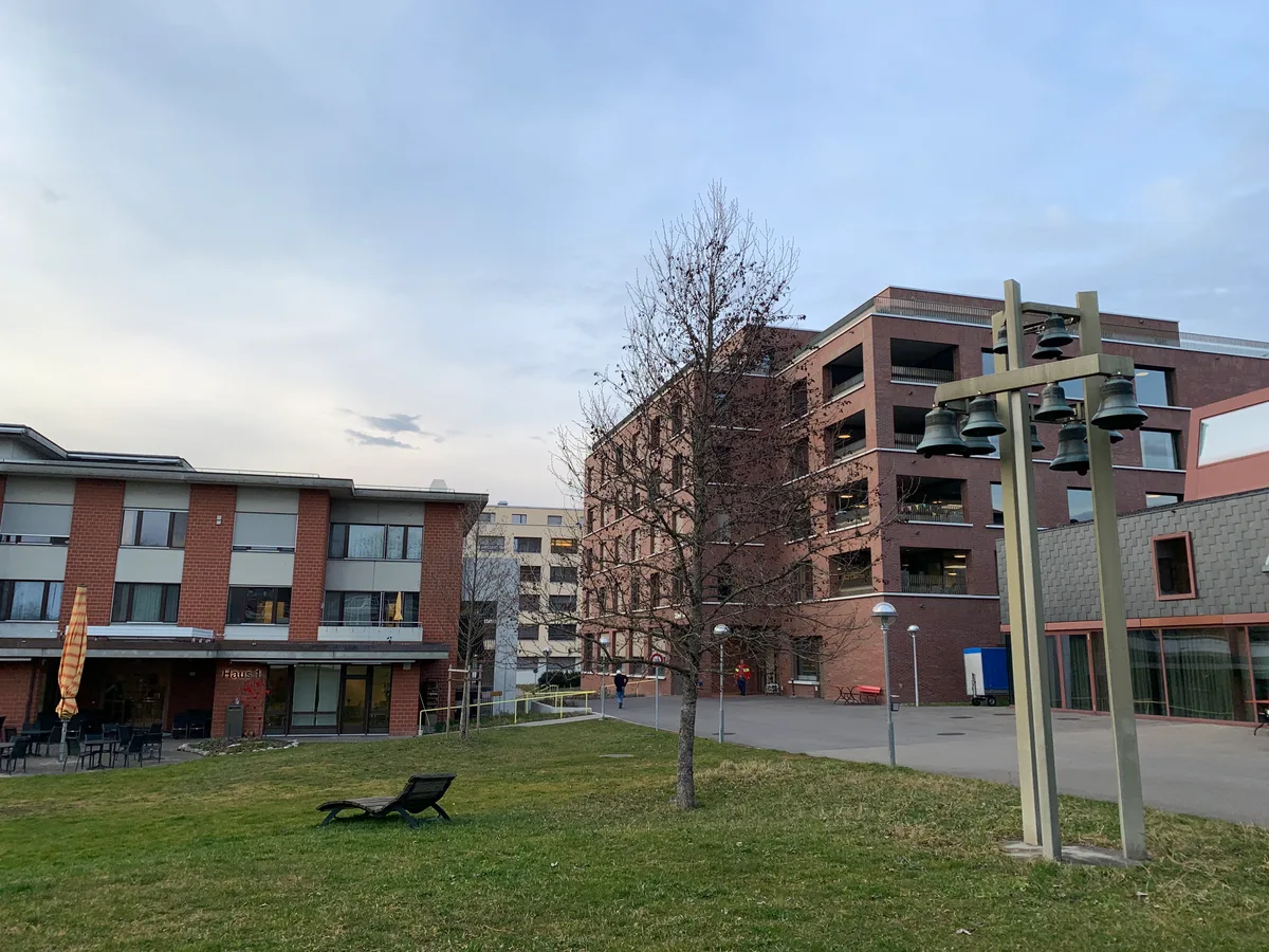Wechsel des CEO im Wagerenhof Uster von Andreas Dürst (im grauen Pulli) zu Luk De Crom (beiger Pulli); Ansichten des Wagerenhofs am 22.2.2023