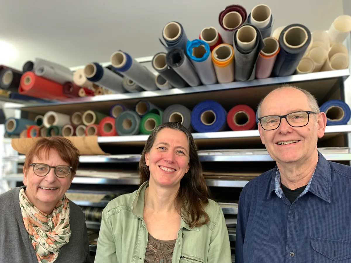 Karin Friederich, Ines Copas und Jonas Westermann (von links).