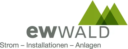 Das Bild zeigt das Logo der Firma EW Wald AG.