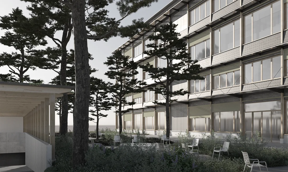 43,8-Millionen-Projekt: So könnte das neue Bezirksgebäude in Hinwil dereinst aussehen. 43,8-Millionen-Projekt: So könnte das neue Bezirksgebäude in Hinwil dereinst aussehen.