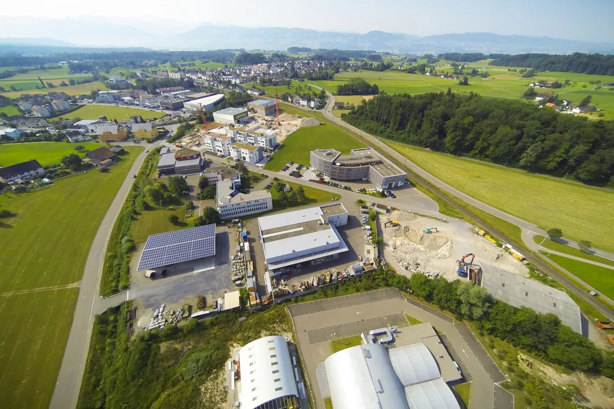 Industriegelände bei Bubikon Industriegelände bei Bubikon