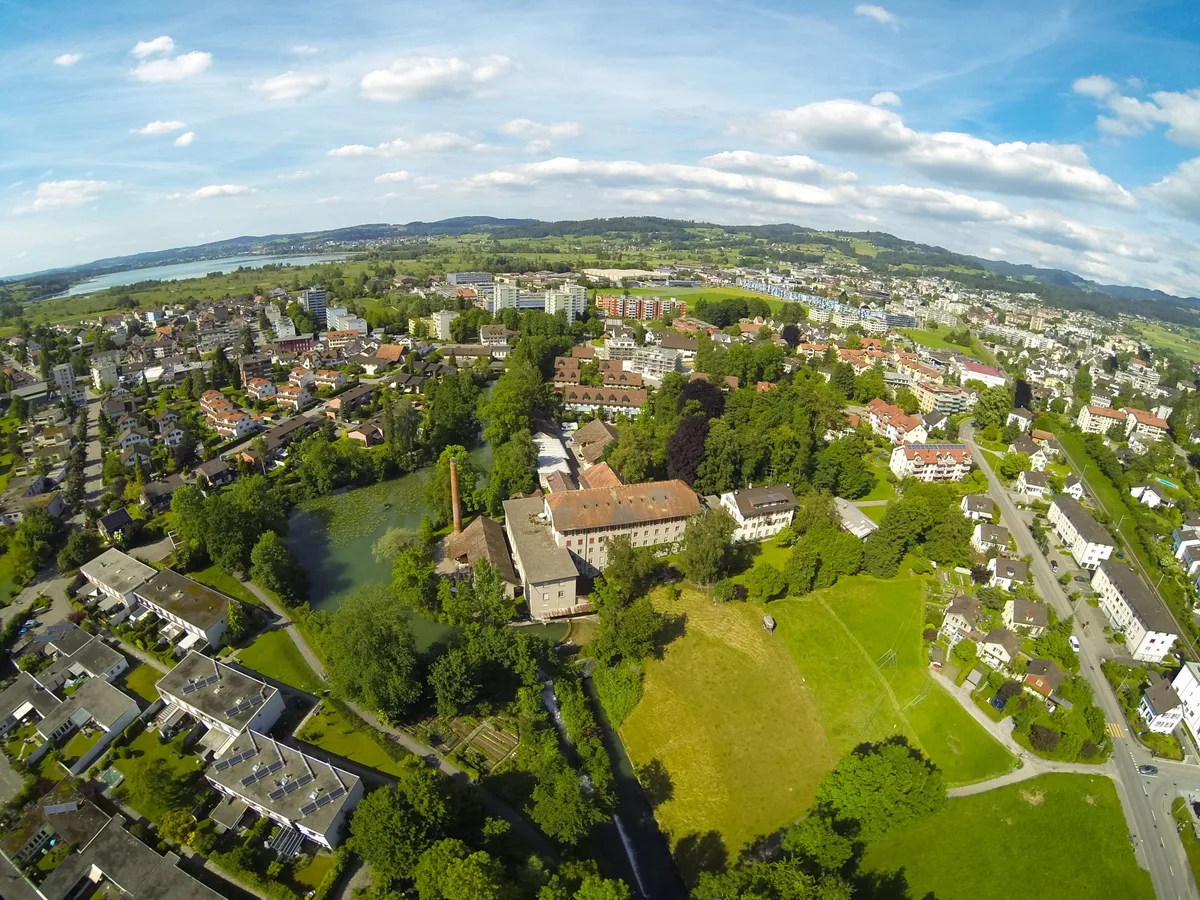 Areal rund um die Schönaufabrik + Storch Areal rund um die Schönaufabrik + Storch