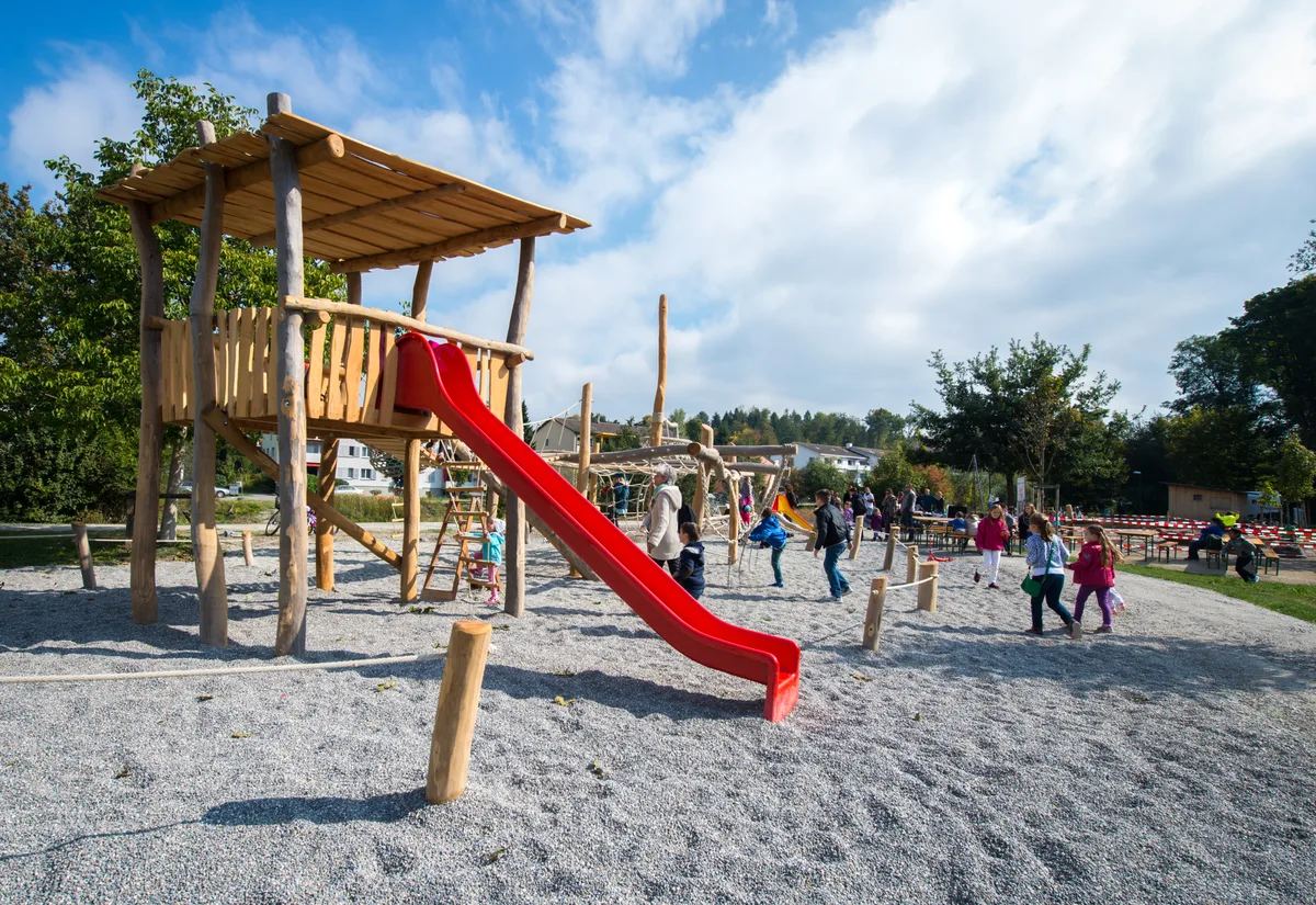 Der Spielplatz Moosburg. Der Spielplatz Moosburg.