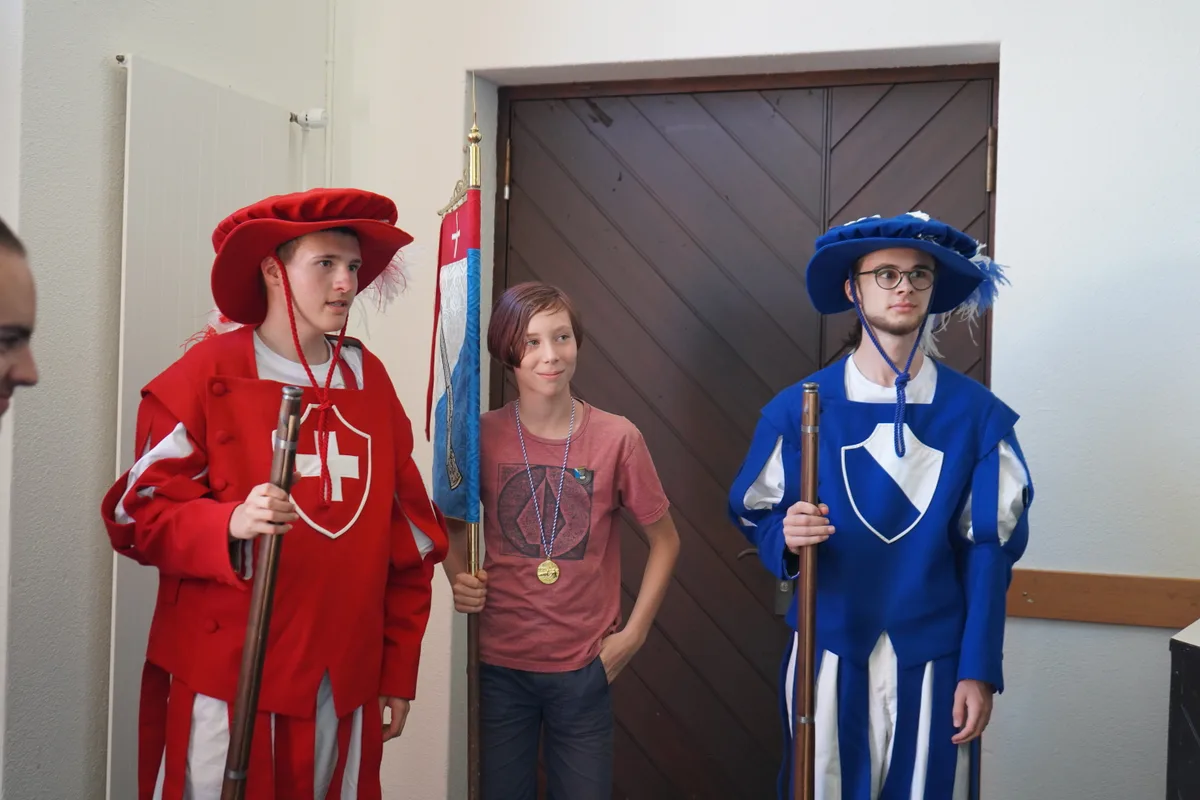 Miro Scheiwiller aus Mönchaltorf ist Schützenkönig am Knabenschiessen 2023