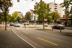 Die Zürichstrasse in Uster Die Zürichstrasse in Uster