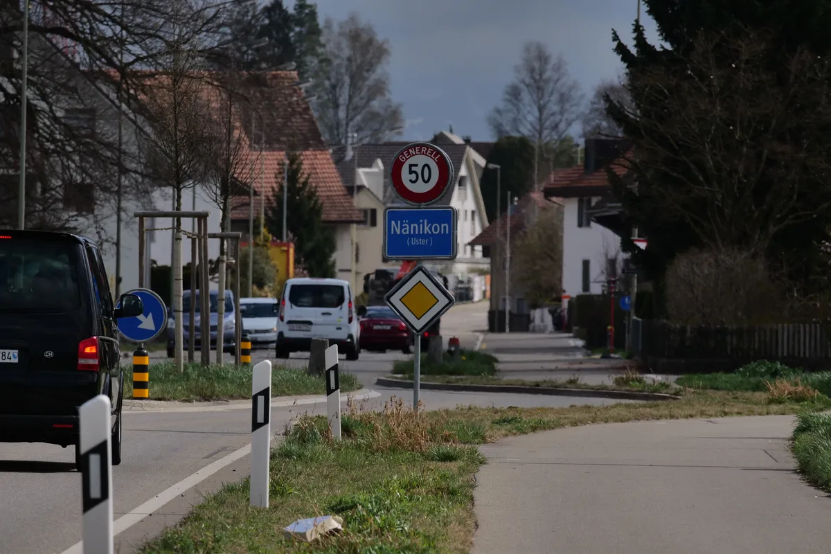 Die Aussenwachten Werrikon und Nänikon.