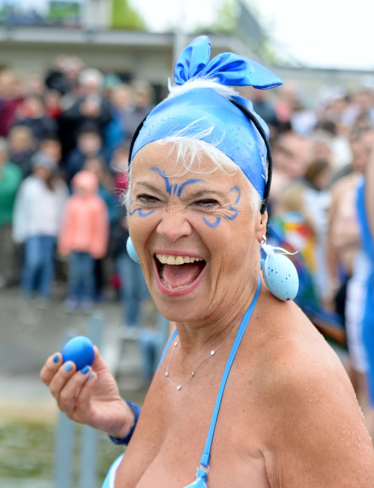 Beim Blaueierschwimmen im Greifensee nahmen letztes Jahr rund 500 Menschen teil.
