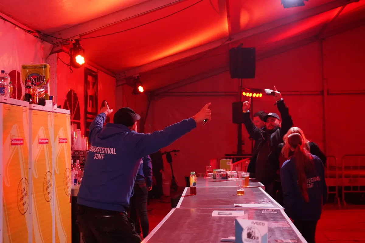 Lastwagen am Truckerfestival in Wetzikon