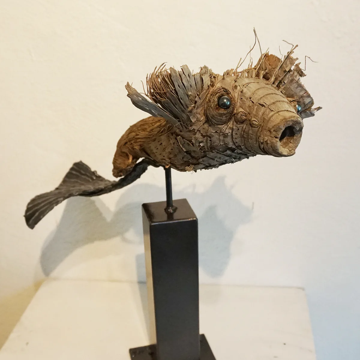 Die Familie Steinauer gestaltet private sowie öffentliche Aufträge. Auf dem Bild ist eine Skulptur von Kunststeinauer zu sehen.