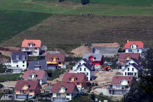 Neubauten am Siedlungsrand von Gibswil Neubauten am Siedlungsrand von Gibswil