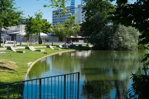 10946765-5 Das Stadtbild rund um den Stadtpark soll in Zukunft "klarer" aussehen.