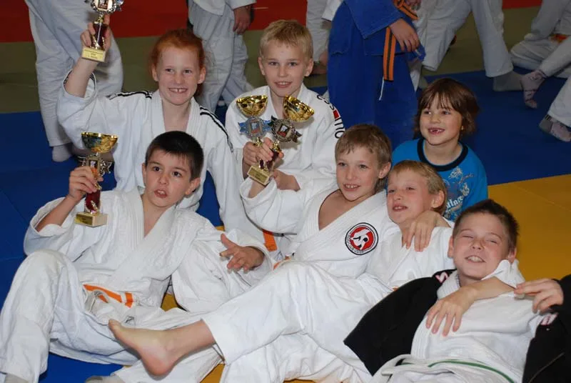 Die Ustermer Judokas Nils Stump und Lukas Wittwer.