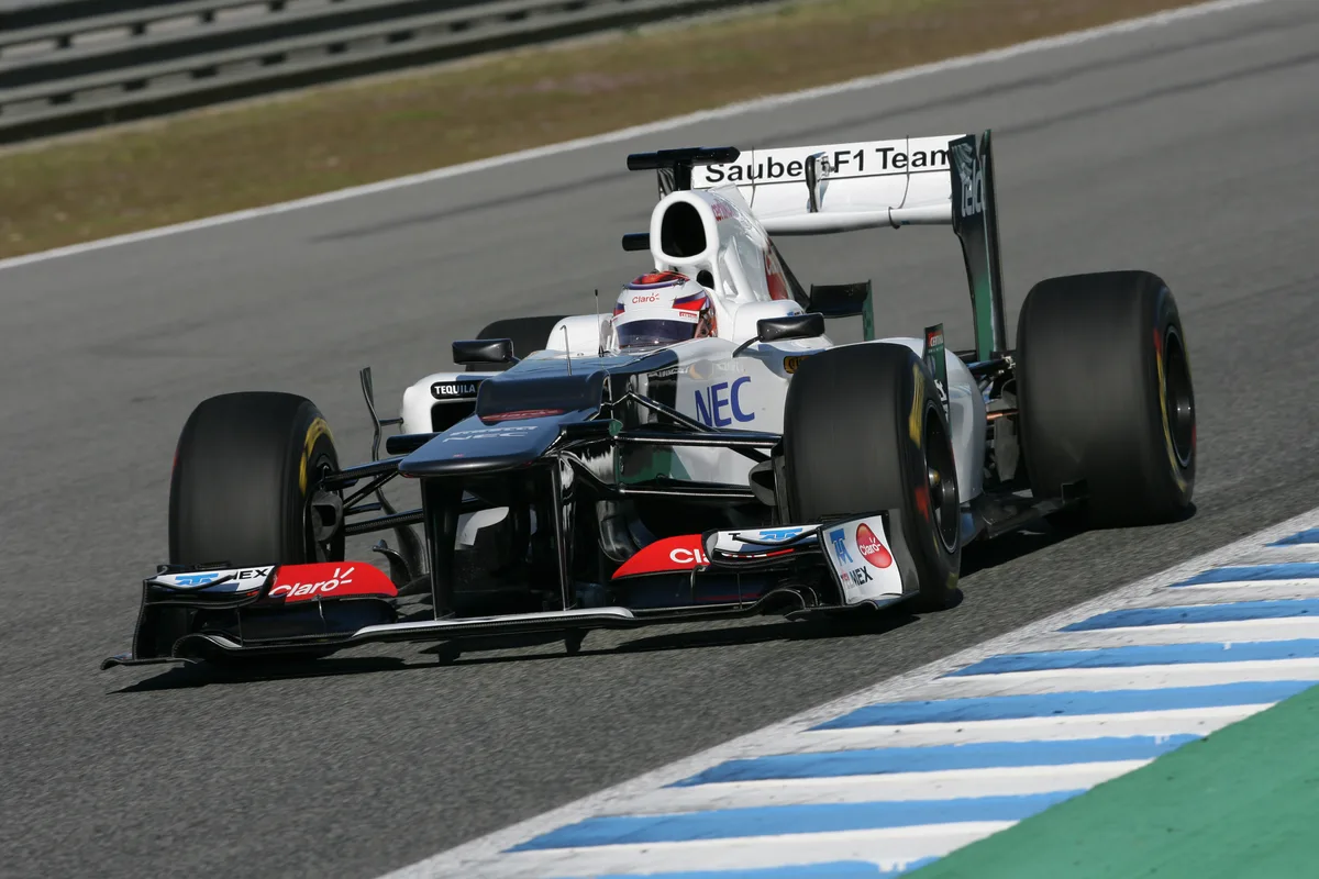Sauber C31 Rollout