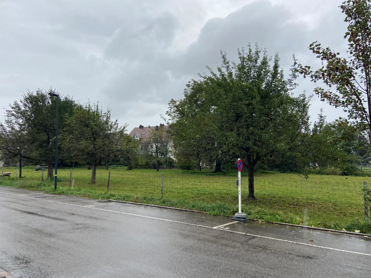 Die Zufahrtstrasse am Aabach ist eng.