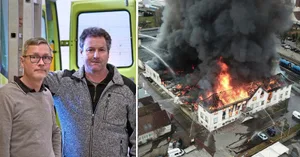 Roland Anderegg (rechts) und Thomas Stübi kämpften damals gemeinsam mit vielen anderen gegen die Flammen. Roland Anderegg (rechts) und Thomas Stübi kämpften damals gemeinsam mit vielen anderen gegen die Flammen.