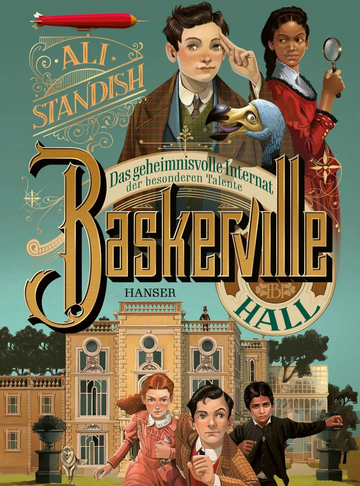 Buchcover "Baskerville Hall – Das geheimnisvolle
Internat der besonderen Talente" von Ali Standish