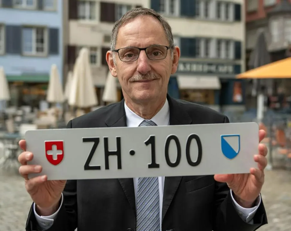 Diese Nummer brachte bisher am meisten ein: Jemand blätterte vor einem Jahr für das Blechschild ZH 100, präsentiert von Mario Fehr, nicht weniger als 226’000 Franken hin.