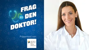 Thumbnail von Frag den Doktor zum Thema Divertikulitis. Thumbnail von Frag den Doktor zum Thema Divertikulitis.