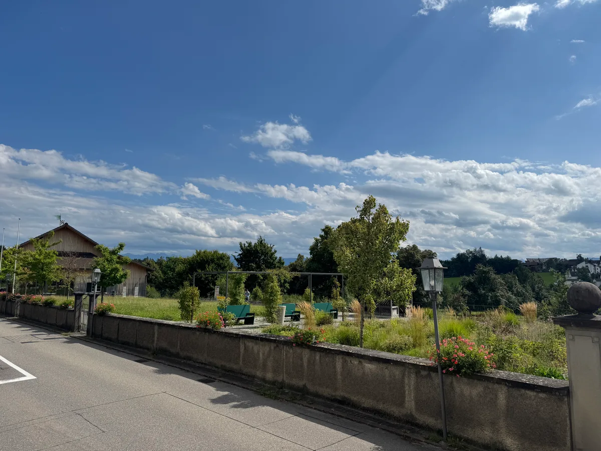 Der Herrenbaumgarten in Grüningen. 