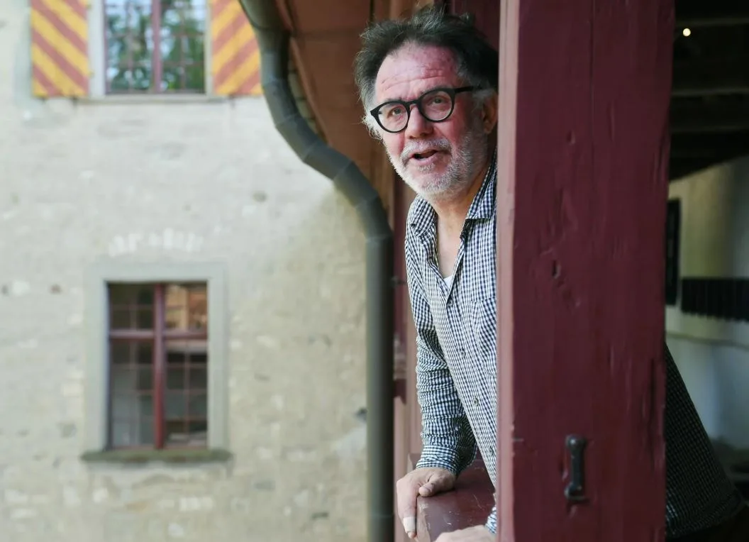 Museumsleiter Ueli Stauffacher im Schloss Kyburg.