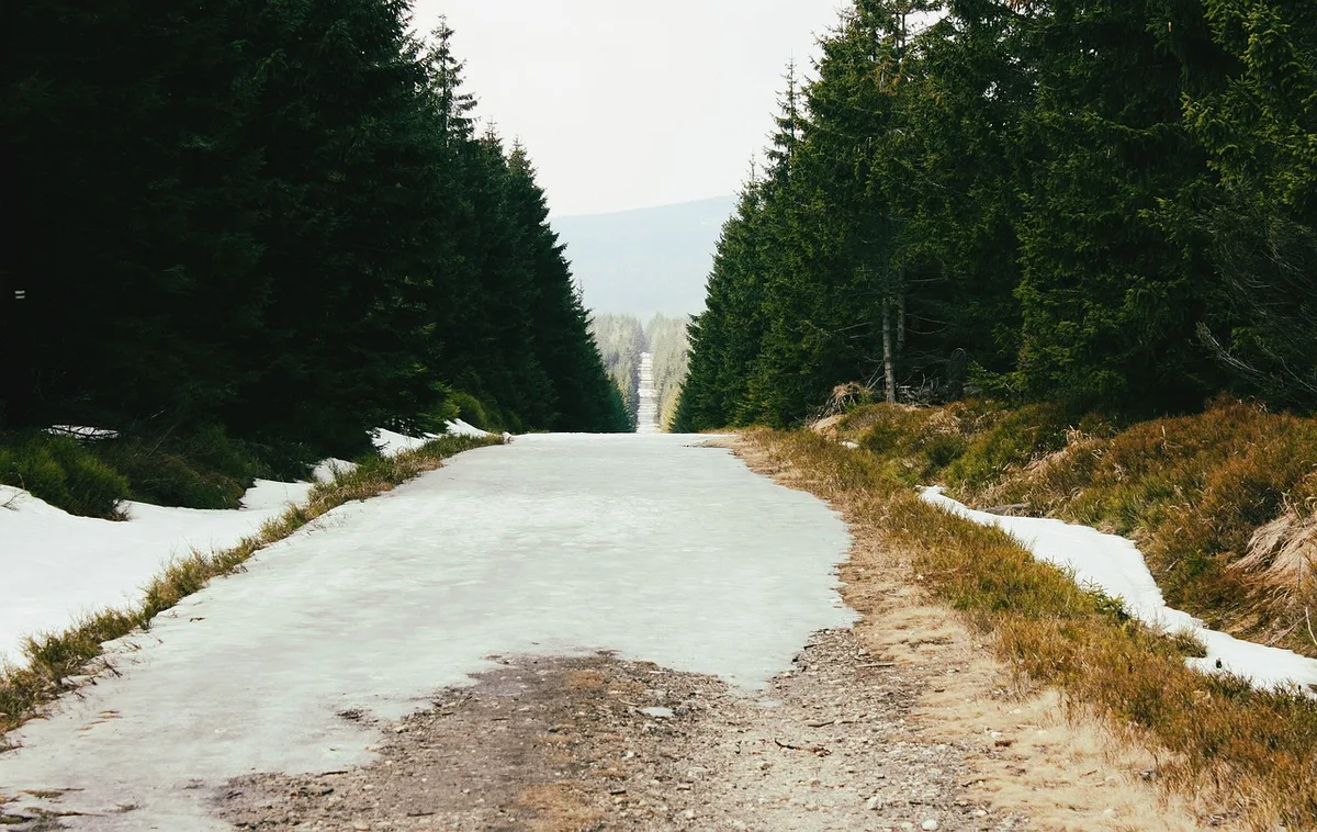 24105889-1 Nicht nur in den höheren Lagen ist am Montag mit Schnee und Frost zu rechnen.