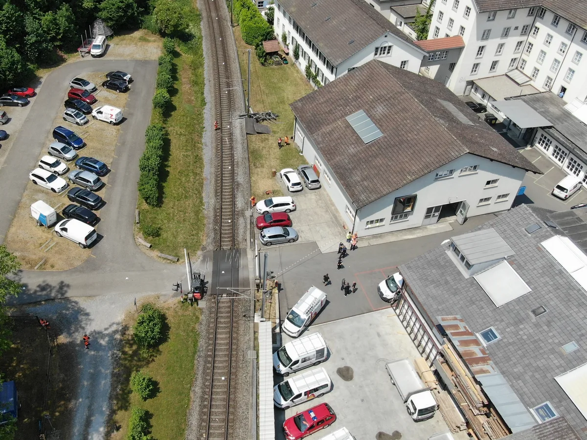 Die Bahnstrecke zwischen Uster und Wetzikon war am Freitag gesperrt.
