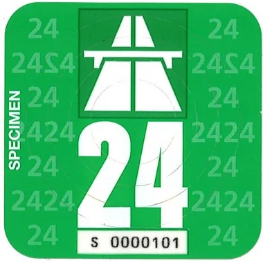 Ab  dem 1. Februar ist die Autobahnvignette 2024 Pflicht.
