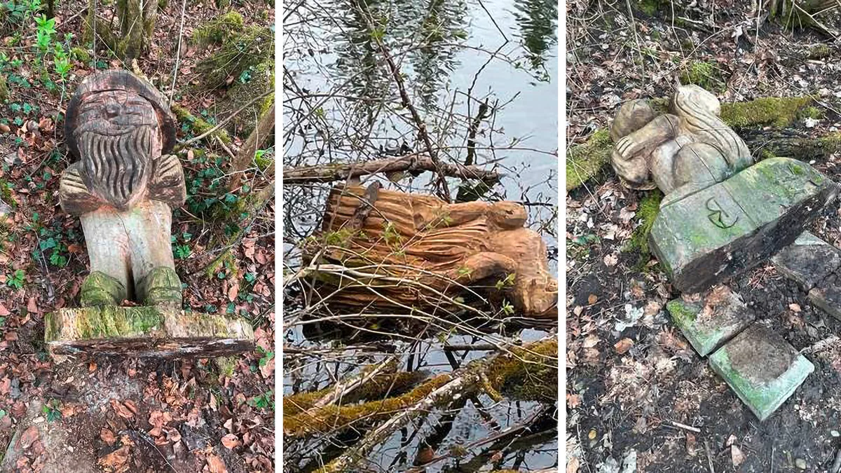 Bildkombo Holzfiguren April 2023