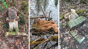 Bildkombo Holzfiguren April 2023 Bildkombo Holzfiguren April 2023