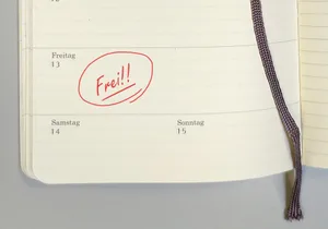 23184206-2 Freitag ist Frei-Tag. Die 4-Tage-Woche gibt zu reden.