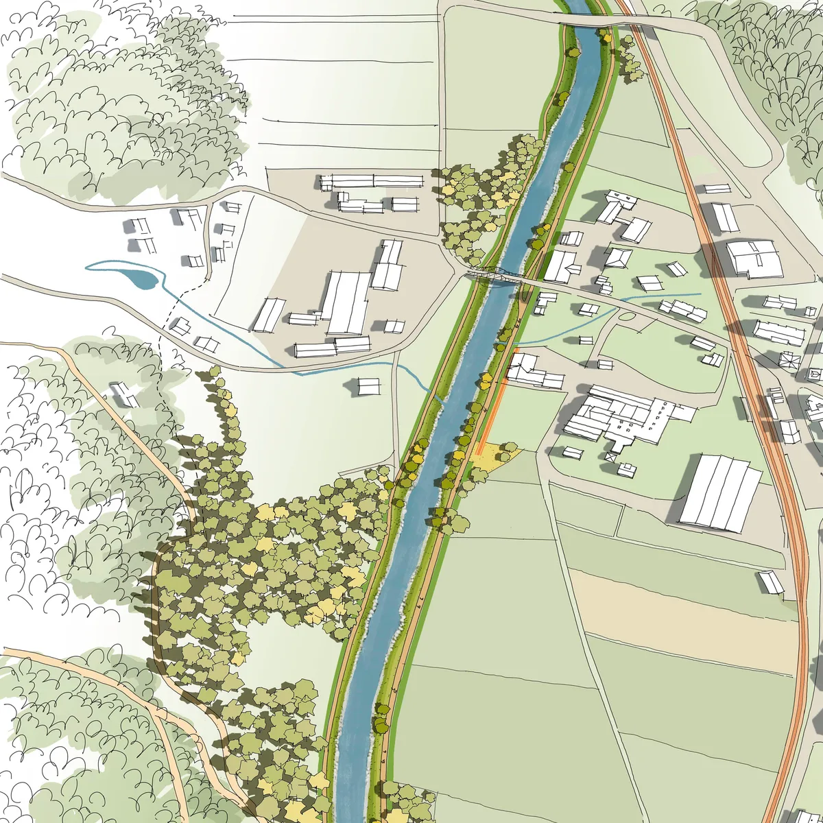 Heute ist die Töss begradigt und kanalisiert. Die Verbauungen haben der Natur geschadet und sie schützen Wila nicht genügend vor Hochwasser.