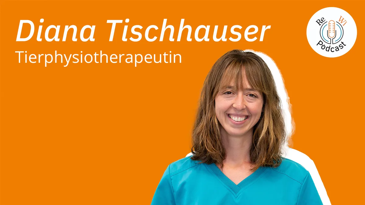 Diana Tischhauser vorgestellt und das ReWi Logo.