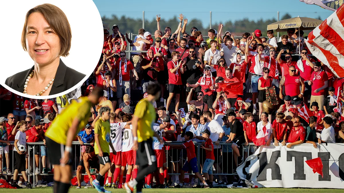 26571718-3 Fussball ist bei Sportlern wie bei Zuschauern sehr beliebt – immer öfter begehen Fans jedoch Straftaten.