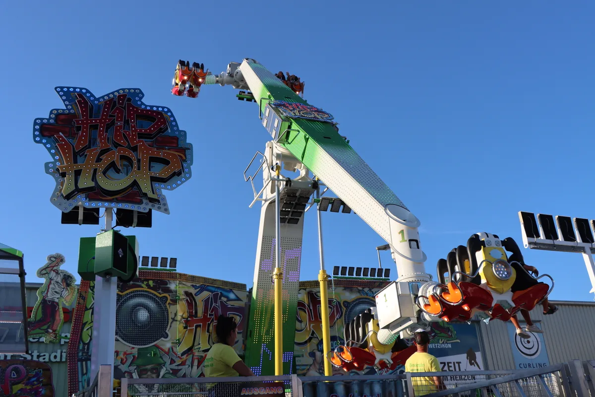 Die Bahn Hip-Hop ist bereit, neue Adrenalinjunkies aufzuladen.